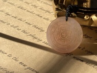 【所羅門鑰匙_維納斯護符。粉水晶吊墜】守護愛情、愛情印記