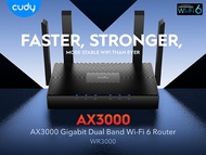 Cudy WR3000 AX3000 Gigabit Dual Band Wi-Fi 6 Router 2402Mbps at 5GHz + 574Mbps at 2.4GHz