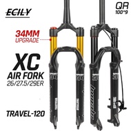 ECILY HIMALO Suspension MTB Air Fork 26 27.5 29 Inch Remote Lockout Control Bicycle Part Accessory