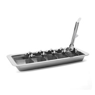 []-Stainless Steel Trays forFreezer Metal Ice Tray withLever Vintage Inspired Icecube Tray forKitche