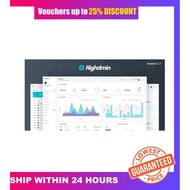 [LIMITED EDITION] Highdmin - Responsive Bootstrap 4 Admin Dashboard