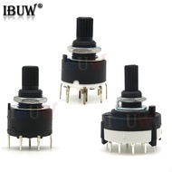 RS16 RS26 Selectable Band Rotary Channel Selector Switch Single Deck Rotary Switch Band Selector 1P1