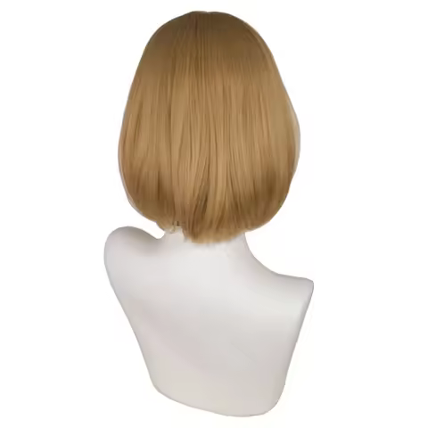 G'Biohazard Resident 4 Remake Ashley Graham Evil Cosplay Wig Heat Resistant Synthetic Wigs Halloween
