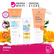 EMINA Sun Care Indonesia Skincare Sunscreen Sunblock Sunblock Sunblock Protection Sun Battle Skin Bu