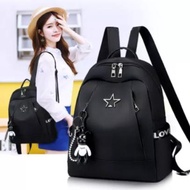 🛍🛍 EUNIQUELULUSHOP  🛍🛍 Korean backpacks for women's handbags shoulder sling bags Elegant Simple bags for ladies knapsack for ladys Waterproof Nylon School student Backpack for girls sling bag women back bag female pack