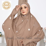 INAYAH - Inayah Adult Prayer Robe with Daisy Flower Embroidery