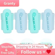 granty gernie 4Pcs Knitting Thimble Wool Plastic Tool Boot Accessories Finger Guides Woolen Conduit 