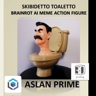 SKIBIDETTO TOALETTO SKIBIDI TOILET ARTICULATED ACTION FIGURE 3D Print Toy Viral Italian Italian Brai