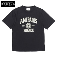 เสื้อยืด Ami Paris France โลโก้ สำหรับผู้หญิง สีดำ ไซส์ L