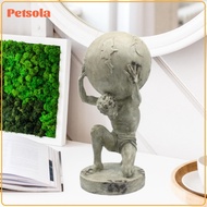 Greek Titan God Statue Decor Titan Statue Office Decor Handmade Greek God Figurine Figure Ancient Ca