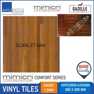 Apo Floor Vinyl Tiles Mimicri Wood Carpet and Stone Series 1.3mm Thick 300mm x 300mm 45pcs / Box ..