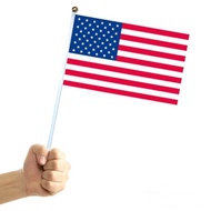2pcs USA Hand Flag Small American Flag/