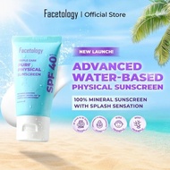 Facetology Triple Care PURE Physical Sunscreen SPF 40 PA+++ 100 Percent Mineral Sunscreen