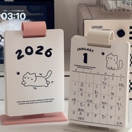2025 calendar calendar calendar 2025 Cute Cat Desk Calendar 2025 to 2026 New Style Calendar High-App