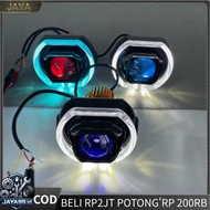 Biled Projector Biled Matrix X1 3/4.5 INCH Body Black Plus High Low Flat Cut Cooling Fan Biled Matri