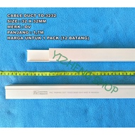 CABLE DUCT DUCT TRUNKING/ TD-3232 1.7M DV 1 PACK (12 STICKS)