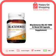Blackmores Bio D3 1000 IU Bottle of 30 Capsules