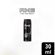 AXE MEN DEODORANT MINI BODY SPRAY BLACK 30ML - AXE MINI SPRAY