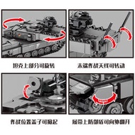 【網易嚴選】軍事戰爭組裝大號拼裝坦克積木拼插模型履帶高難度成人兼容樂高04