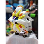 Pokemon Solgaleo teddy bear with Pokemon Center stamp (like new)