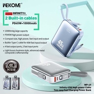 2024 WP-49 Infinity 45W High-power Cable Two-way Fast Charging Power Bank