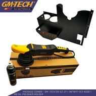 GM-TECH DA-EZ-21 Dual Action Polisher & Polisher Holder Infinity 9.0 Set Combo