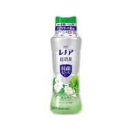 【日本P&amp;G Lenor蘭諾】煮沸般超消臭芳香顆粒香香豆 490ml/瓶 (陽光森林(綠瓶)