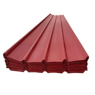 Spandek atap pasir merah warna / tebal 0.30 mm 3meter