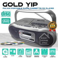 [CLEARANE STOK]GOLDYIP VCD-3120 CD BOOMBOX MICRO HI-FI COMPONENT SYSTEM CD RADIO CASSETTE PLAYER CD/CD-R/CD-RW/FM