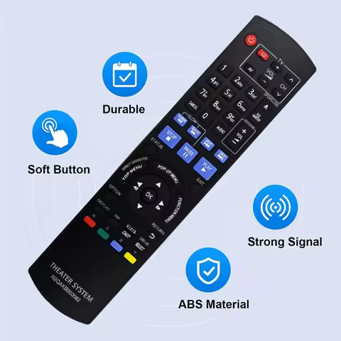 ABZZ-Replace Parts N2QAKB000082 Remote Control For Panasonic Blu-Ray Disc Player DMP-BD65 Dmp-BD45