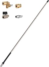 Radiator Cleaning Wand 39'', 5000 PSI Flush Radiator Cleaning Tool, Radiator Pressure Washer Wand fo