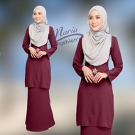 *BAJU KURUNG MODEN* BAJU KURUNG PLAIN PREMIUM