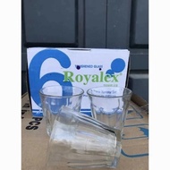 gelas kopi / gelas tumbler expresso royalex 607 / 210 ml isi 6 pcs