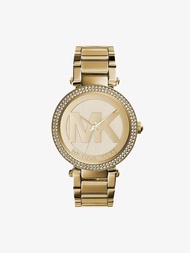 นาฬิกาข้อมือผู้หญิง Michael Kors Parker Champagne Dial Gold MK5784