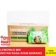 LEMONILO MIE INSTAN RASA AYAM BAWANG 1 DUS ISI 20 PCS