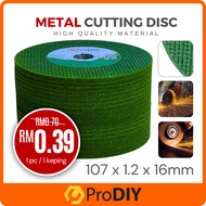 PRODIY 1PC Metal Cutting Disc 4" Mata Grinder Potong Besi Angle Grinder Wheel Stainless Steel Resin Circular Saw Blade