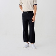 Dapper x Khaki Bros - Fashion pants - กางเกงขายาว ทรง Relax Fit - DAMTC3_BK_2001KB