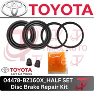 (04478-BZ160X) HALF SET (FRONT) Disc Brake Repair Kit for Toyota Veloz 1.5, Avanza W101 & Perodua At