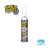 [JML OFFICIAL] FLEX SHOT® CLEAR 8OZ | Rubber sealant caulks bond seal Auto sealer for kitchen leak basin bathroom