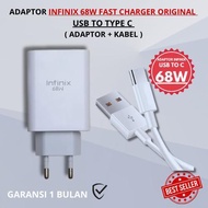 Infinix 68W Usb To Type C Fast Charger Original