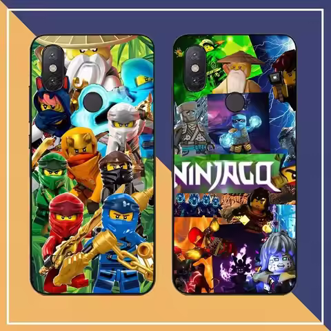 Animated N-Ninjago-Funny Phone Case For Redmi Note 4 X 5 A 6 7 8 T 9 9S 10 11 11S 11Epro Poco M3 Pro