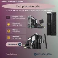 Dell Precision 5820 Workstation Xeon W-2155 64GB RAM 512 GB SSD 5 GB NVIDIA® Quadro® P2000 DDR5 Grap