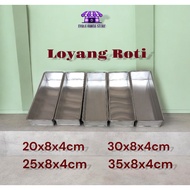 Long Brownie Pan / Aluminum Pan Long pan, 15x8x4cm || 20x8x4cm || 25x8x4cm || 30x8x4cm || 35x8x4cm.