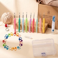 Full Set Crochet Tool Set, Plush Handmade Crochet DIY Tool, Wool Beginner Tool, Crochet Set, Knittin