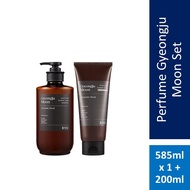 [Bundle of 2] RYO Premium Perfume Gyeongju Moon Aromatic Floral Set - Shampoo 585ml & Treatment 200m