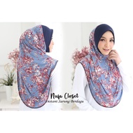 INSTANT BERDAGU AISYAH EXCLUSIVE NEEDA COLLECTION TUDUNG SARUNG EXPRESS BERDAGU SIZE L