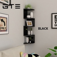 GTE Wall Shelf Creative Lattice Shelf Wall Corner Shelf Wall Decoration Shelf Bedroom - Fulfilled by