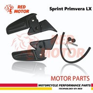 ที่พักเท้า สําหรับ Vespa Primvera LX S Black Footrest