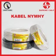 Kabel Listrik NYMHY 2x1.5 3x1.5 / Kabel Tembaga Serabut NYMHY 2x1.5mm 3x1.5mm Putih Hitam Per Meter