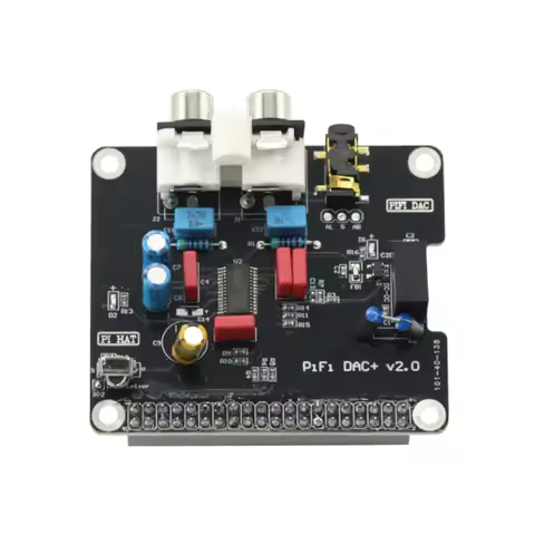 HIFI DAC Audio Sound Card Module PCM5122 I2S Interface 384KHz LED Indicator for Raspberry pi /2/3/B+